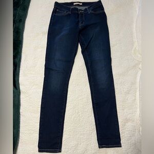 Levi's Dark Indigo Skinny Jeans for Women